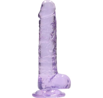 RealRock - Realistyczne dildo z jądrami 18 cm